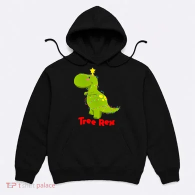 Christmas Tree Rex Hoodie