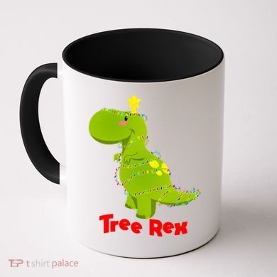 Christmas Tree Rex Coffee Mug