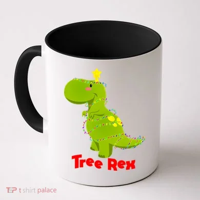 Christmas Tree Rex Coffee Mug
