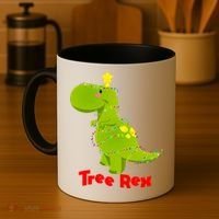Christmas Tree Rex Coffee Mug thumb 4