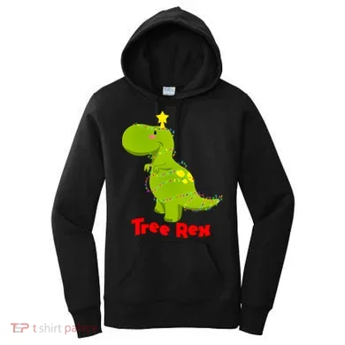 Christmas Tree Rex Women's Hoodie