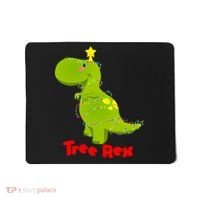 Christmas Tree Rex Mousepad thumb 0