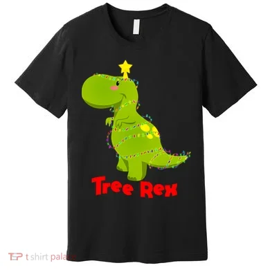 Christmas Tree Rex Premium T-Shirt