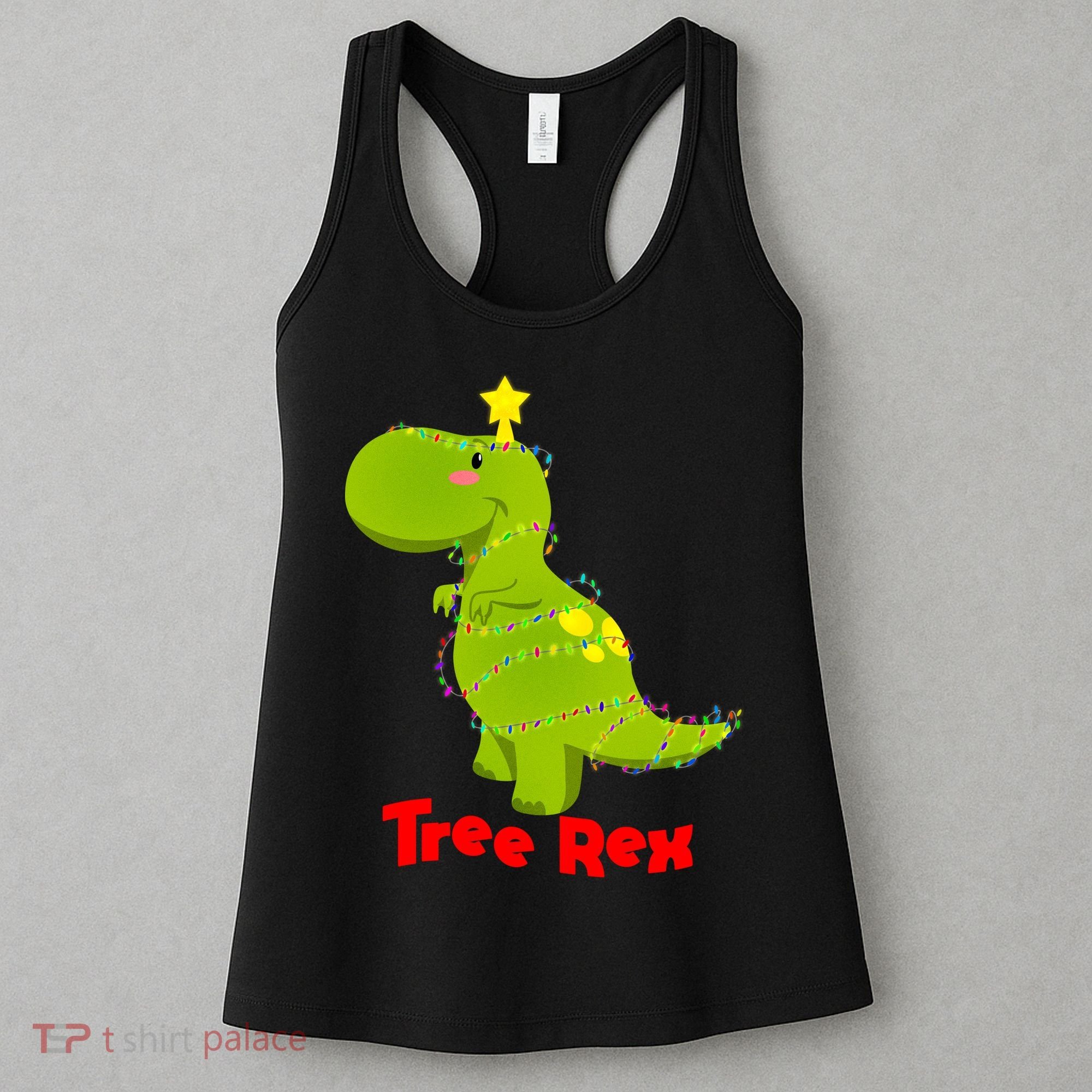 Christmas Tree Rex Women's Tank Top