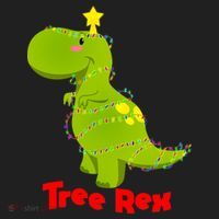 Christmas Tree Rex Hat thumb 2