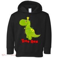Christmas Tree Rex Toddler Hoodie thumb 0