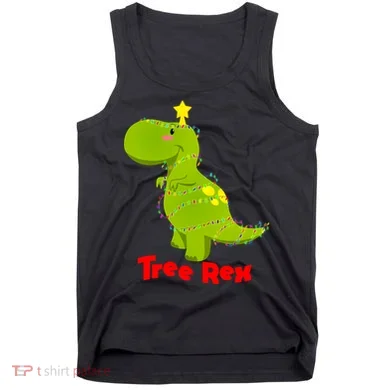 Christmas Tree Rex Tank Top