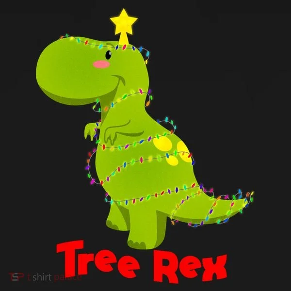 Christmas Tree Rex Women's Long Sleeve Shirt
