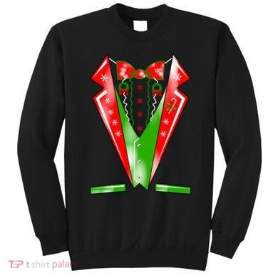Christmas Tux Tuxedo Sweatshirt