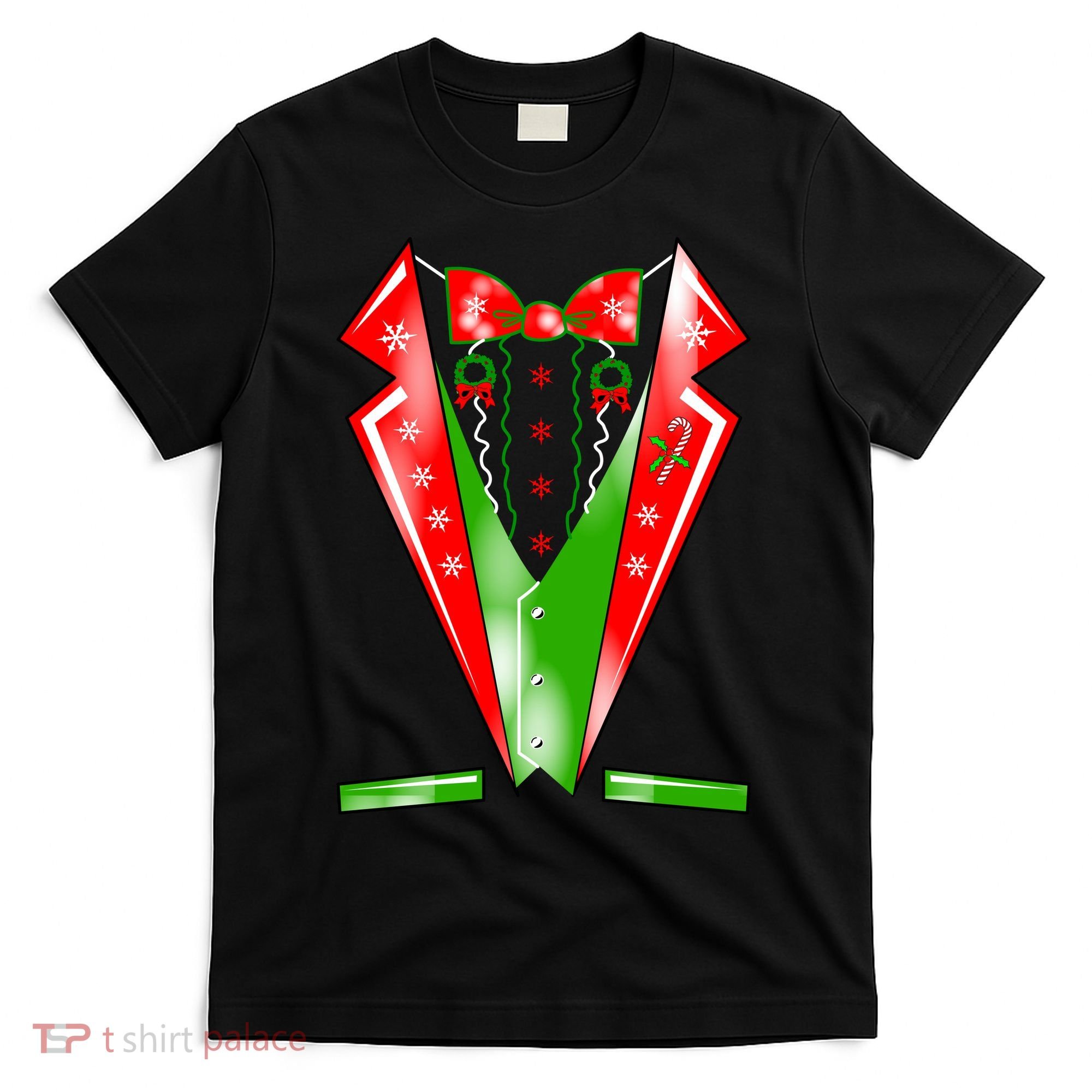 Christmas Tux Tuxedo T-Shirt