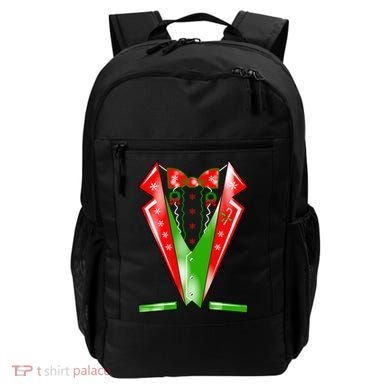 Christmas Tux Tuxedo Backpack