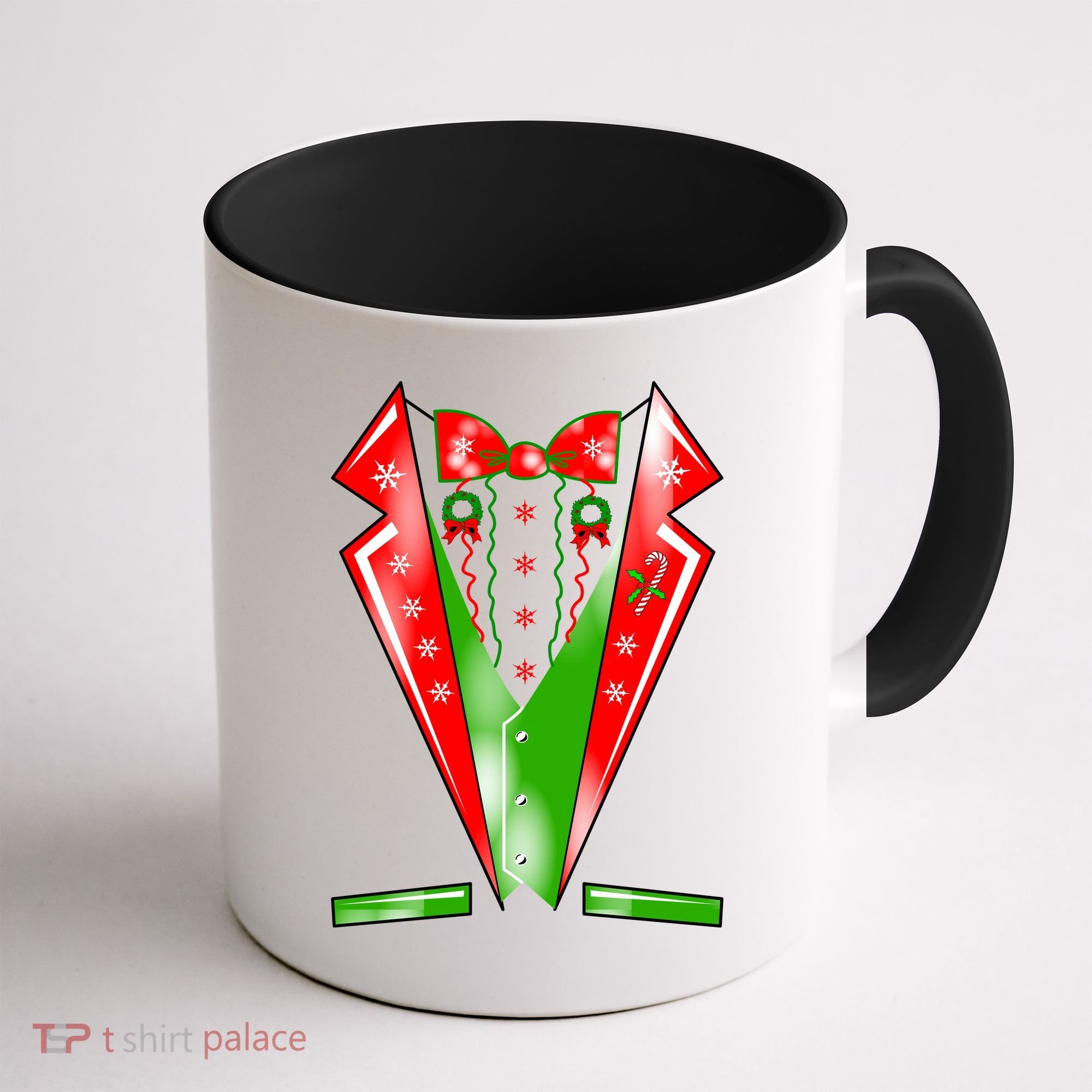 Christmas Tux Tuxedo Coffee Mug