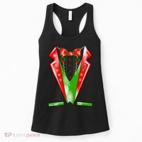 Christmas Tux Tuxedo Women's Tank Top thumb 0