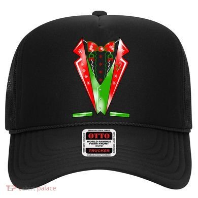 Christmas Tux Tuxedo Hat