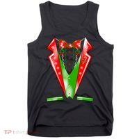 Christmas Tux Tuxedo Tank Top thumb 0
