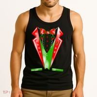 Christmas Tux Tuxedo Tank Top thumb 3