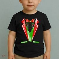 Christmas Tux Tuxedo Toddler T-Shirt thumb 2