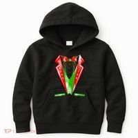 Christmas Tux Tuxedo Kids Hoodie thumb 0