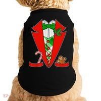 Christmas Tuxedo Costume Top Doggie Tank thumb 0