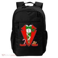 Christmas Tuxedo Costume Top Backpack thumb 0