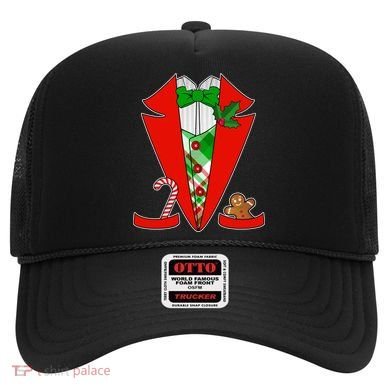 Christmas Tuxedo Costume Top Hat