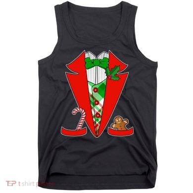 Christmas Tuxedo Costume Top Tank Top