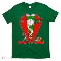 Christmas Tuxedo Costume Top T-Shirt thumb 0