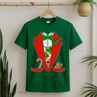 Christmas Tuxedo Costume Top T-Shirt thumb 2