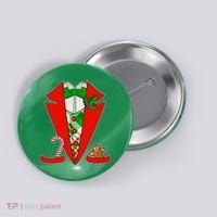 Christmas Tuxedo Costume Top Button thumb 0