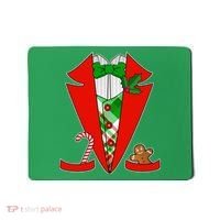 Christmas Tuxedo Costume Top Mousepad thumb 0