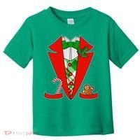 Christmas Tuxedo Costume Top Toddler T-Shirt thumb 0