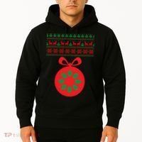 Christmas Ugly Sweater Pregnancy Ornament  Hoodie thumb 2