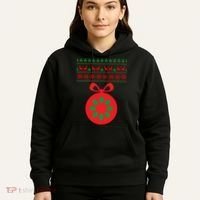 Christmas Ugly Sweater Pregnancy Ornament  Hoodie thumb 5