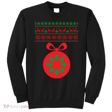 Christmas Ugly Sweater Pregnancy Ornament  Sweatshirt
