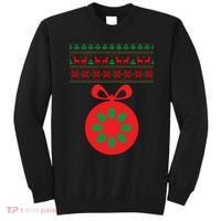 Christmas Ugly Sweater Pregnancy Ornament  Sweatshirt thumb 0