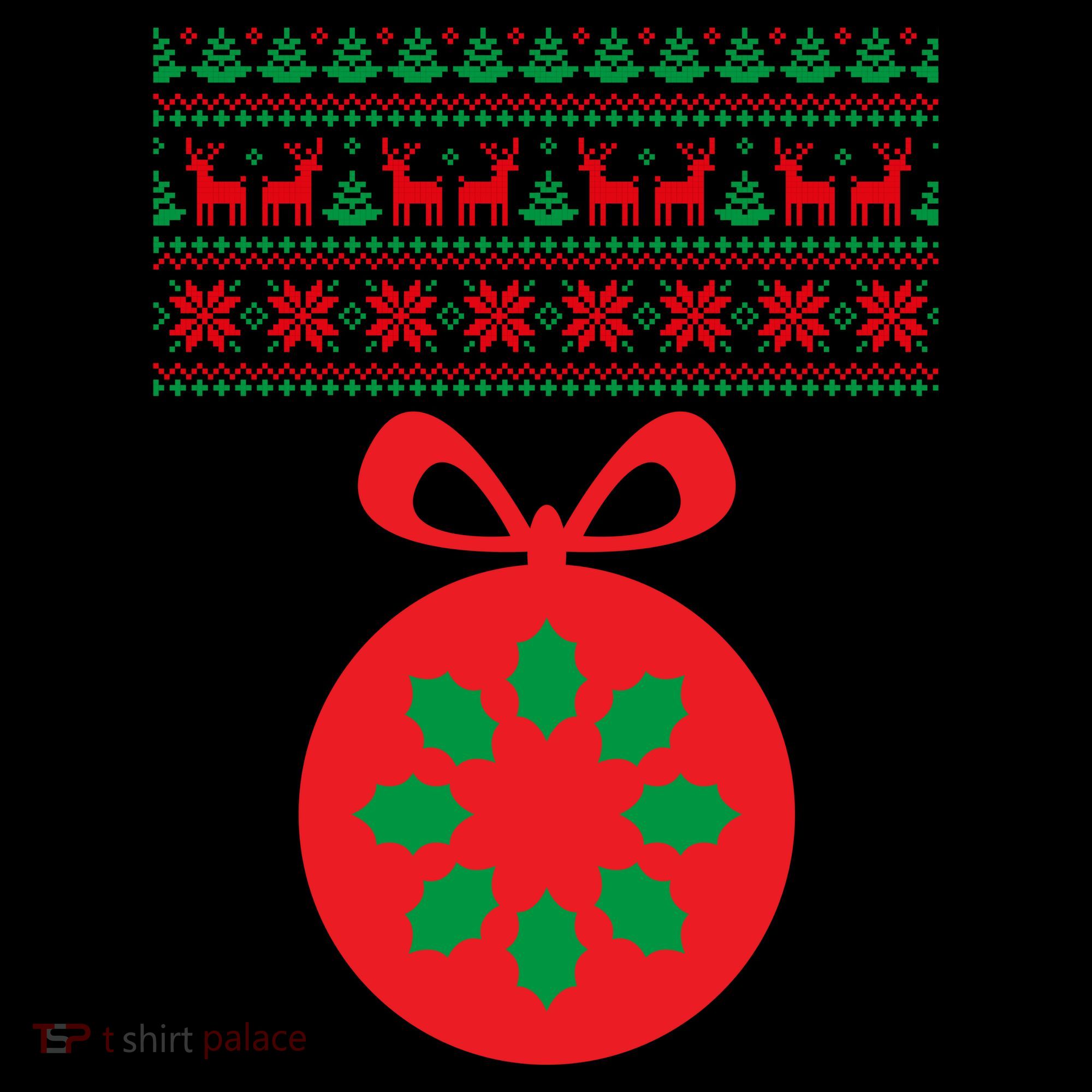 Christmas Ugly Sweater Pregnancy Ornament  Sweatshirt