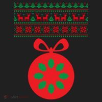 Christmas Ugly Sweater Pregnancy Ornament  Beanie thumb 2