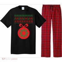 Christmas Ugly Sweater Pregnancy Ornament  Pajama Set thumb 0