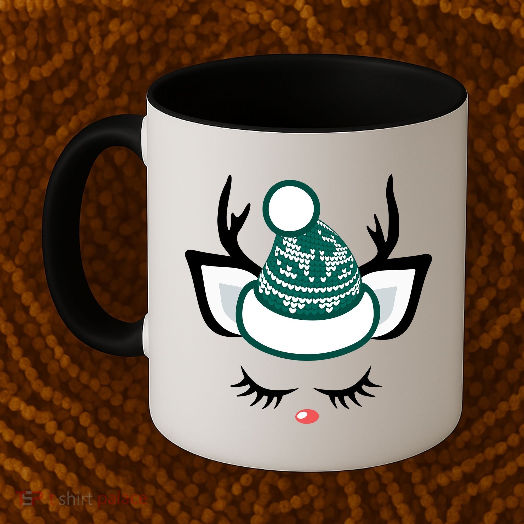Christmas Unicorn Reindeer Coffee Mug