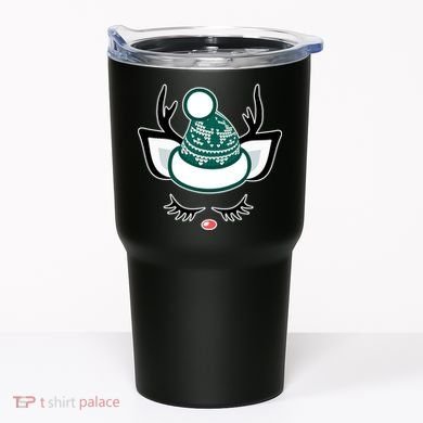 Christmas Unicorn Reindeer Tumbler