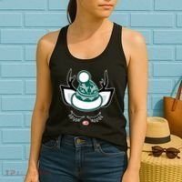 Christmas Unicorn Reindeer Women's Tank Top thumb 2