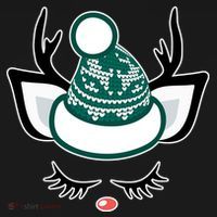 Christmas Unicorn Reindeer Toddler Hoodie thumb 2