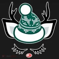 Christmas Unicorn Reindeer Toddler Hoodie thumb 2