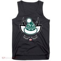 Christmas Unicorn Reindeer Tank Top thumb 0