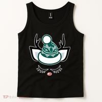 Christmas Unicorn Reindeer Tank Top thumb 2
