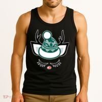Christmas Unicorn Reindeer Tank Top thumb 3