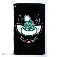 Christmas Unicorn Reindeer Golf Towel thumb 0
