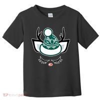 Christmas Unicorn Reindeer Toddler T-Shirt thumb 0