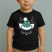 Christmas Unicorn Reindeer Toddler T-Shirt thumb 2