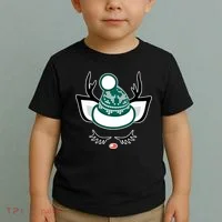 Christmas Unicorn Reindeer Toddler T-Shirt thumb 2